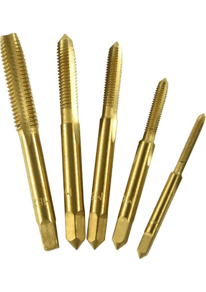 Adet M3-M8 Hss Makinesi El Vida Dişi Tapper Metrik Tap Tap Cut Matkap Ucu