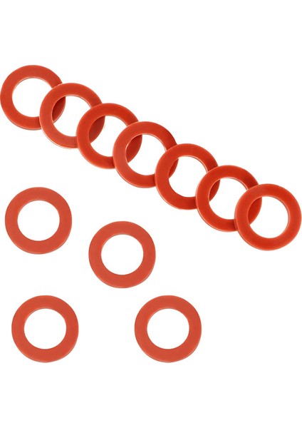 100 Adet Bahçe Hortumu Yıkayıcılar Silikon Kauçuk Yıkayıcılar Contalar O Yüzükler Yumuşak Silikon Conta Parçaları 3 4 Inç Bahçe Hortumu Için fırsatları