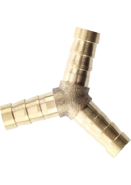2 x Pirinç Y Stili 3 Yollu Hortum Dikenli Konnektörler Adaptörler, 5 Adet 1/4 Inç Pt Erkek Konu ile 8mm Boru Için 8mm Hortum Dikenli Pirinç Düz Kaplin Bağlantısı fiyatları