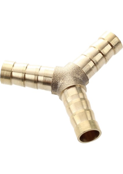 2 x Pirinç Y Stili 3 Yollu Hortum Dikenli Konnektörler Adaptörler, 5 Adet 1/4 Inç Pt Erkek Konu ile 8mm Boru Için 8mm Hortum Dikenli Pirinç Düz Kaplin Bağlantısı fırsatları