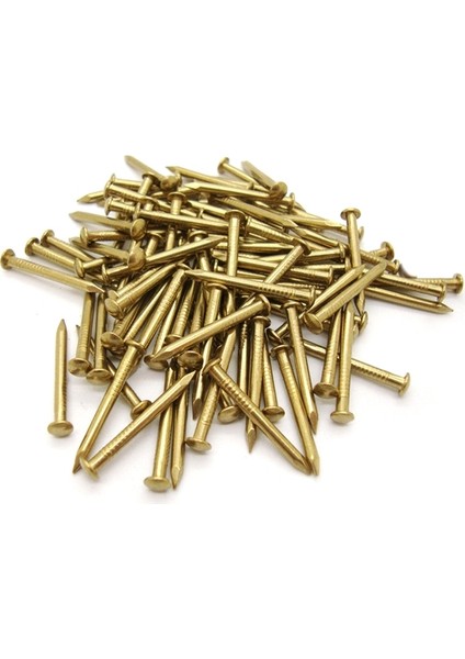 200 Adet Minyatür Çiviler Küçük Menteşeler Için Yuvarlak Başlı Çiviler Bebek Evleri Narin Kutular Mini El Sanatları Projeleri