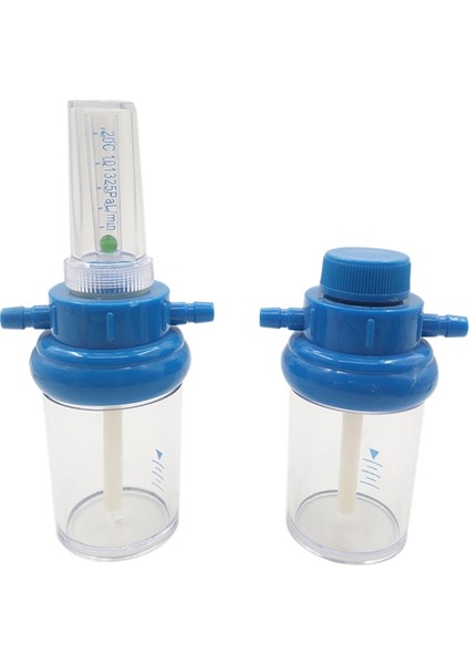 Ev Oksijen Nemlendirme Şişesi Oksijen Inhaler Şamandıra Tipi Akış Ölçer Büyük Kapasiteli Oksijen Torbası