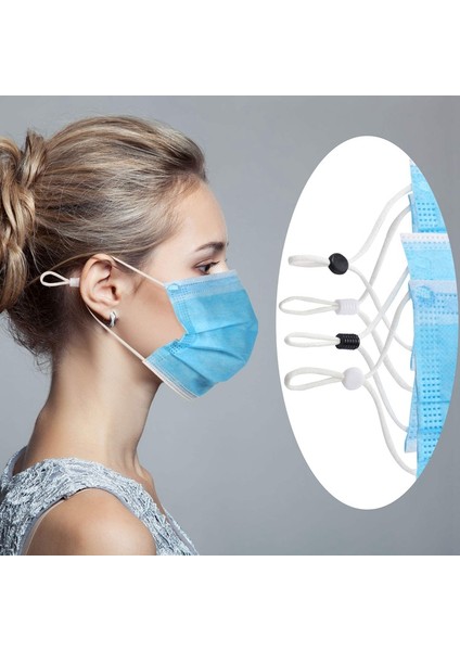 400 Adet Kordon Kilitleri Elastik Kordon Ayarlayıcı Kaymaz Stoper Pvc Silikon Ipler Için Geçiş Yapar Şerit Ipi Askı, indirimleri