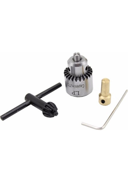 Sıcak Elektrikli Matkap Taşlama Mini Matkap Chuck Anahtar Anahtarsız Matkap Chucks 0.3-4mm Kapasite Aralığı W/3.17MM Mil Biyel