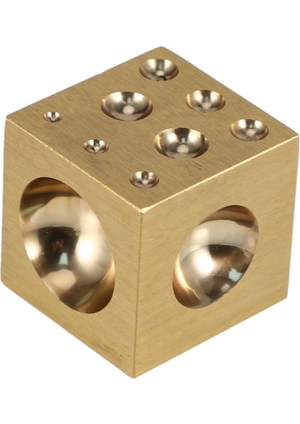 38MM Sikke Dome Yüzük Takı Çan Yapma Araçları Blok Doming Boşluğu Dapping indirimleri