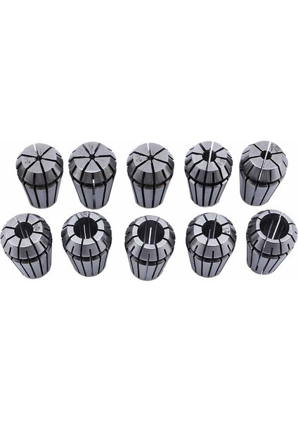 10 Adet/takım Ultra Hassas ER16 1-10MM Yaylı Pens Seti Cnc Freze Torna Aracı Oyma Makinesi