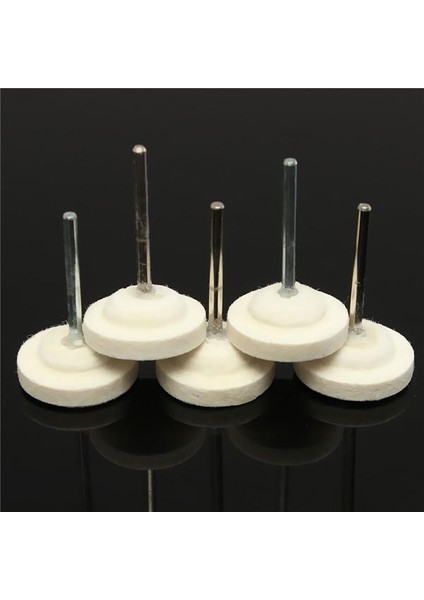 DIA.25MM Keçe Parlatma Parlatıcı Pedi Döner Alet Için Dremel Aksesuarları