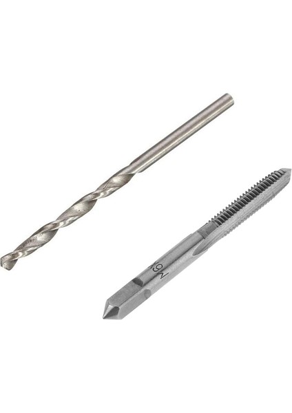6 Adet T Tipi Makine El Vidası Dokunun Anahtarı M3/m4/m5/m6/m8 Dokunun Kalıp Seti Düz Yivli Vida ve 25 Adet 0.5-3.0mm Minyatür Düz Şaft Küçük Büküm Matkap Seti(Yurt Dışından)