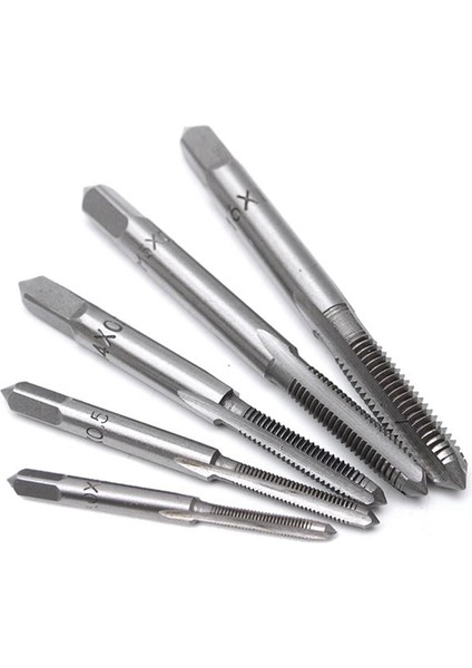 6 Adet T Tipi Makine El Vidası Dokunun Anahtarı M3/m4/m5/m6/m8 Dokunun Kalıp Seti Düz Yivli Vida ve 25 Adet 0.5-3.0mm Minyatür Düz Şaft Küçük Büküm Matkap Seti(Yurt Dışından)
