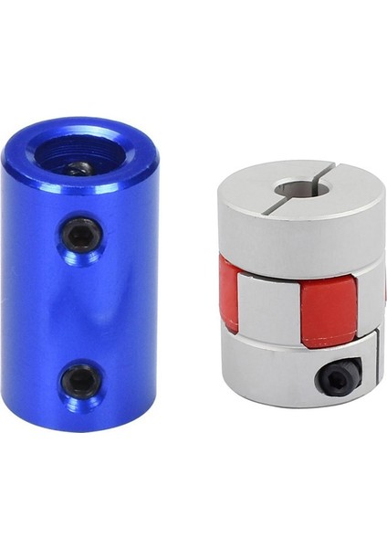 2 Adet Dıy Motor Mili Kaplin Bağlantı Adaptörü, 5 mm - 8 mm ve 5 mm - 10 mm