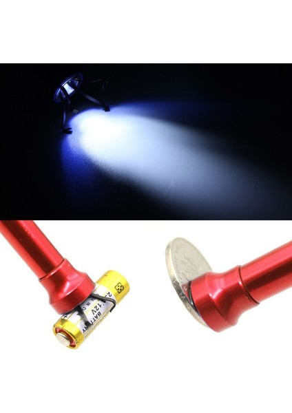 Esnek Toplama Aleti ( Mıknatıs + 4 Pençe + LED Işık ) Manyetik Uzun Yaylı Kavrama Ev Tet Gadget Kanalizasyon Temizleme Toplama Aletleri-Kırmızı(Yurt Dışından) fiyatları