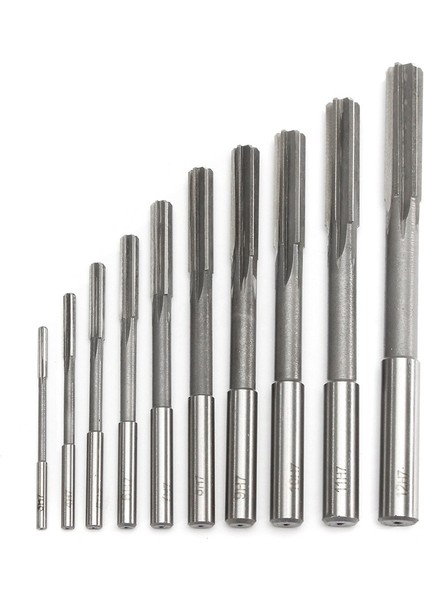 10 Adet Hss H7 Düz Şaft Freze Raybaları Seti Hassas Aynalama Makinesi Kesici Takım 3/4/5/6/7/8/9/10/11/12 mm