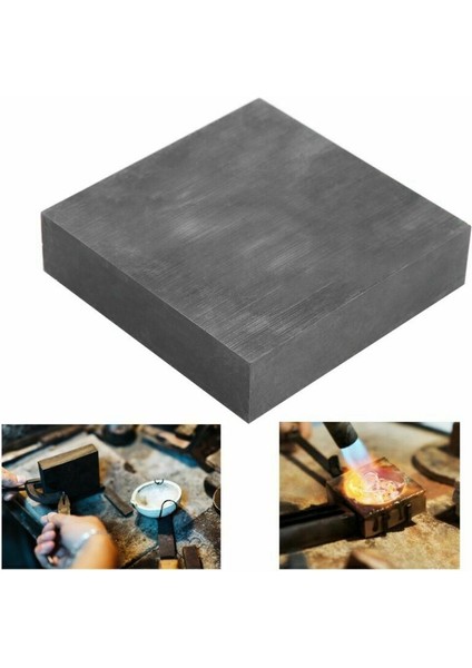 Grafit Blok Sac Levha Yüksek Yoğunluklu Ince Taneli 4X4X1 Inç Takı Araçları modelleri