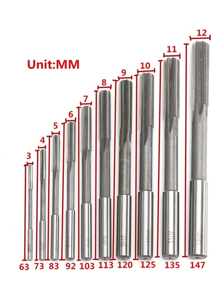 10 Adet Hss H7 Düz Şaft Freze Raybaları Seti Hassas Aynalama Makinesi Kesici Takım 3/4/5/6/7/8/9/10/11/12 mm fiyatları
