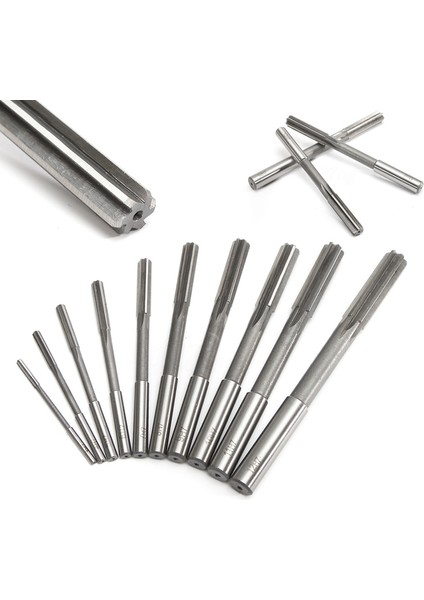 10 Adet Hss H7 Düz Şaft Freze Raybaları Seti Hassas Aynalama Makinesi Kesici Takım 3/4/5/6/7/8/9/10/11/12 mm modelleri