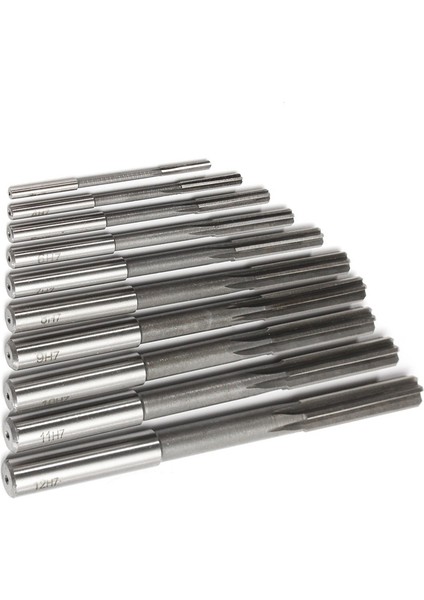 10 Adet Hss H7 Düz Şaft Freze Raybaları Seti Hassas Aynalama Makinesi Kesici Takım 3/4/5/6/7/8/9/10/11/12 mm indirimleri