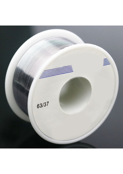 100G 0.6/0.8/1.0/1.2/1.8mm 63/37 Rosin Çekirdek Kaynak Lehim Kalay Kurşun Tel Makarası modelleri