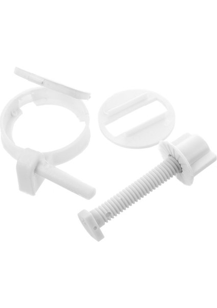 Adet Dıy Plastik Klozet Vidaları Tespitler Fit Klozet Koltukları Menteşeler Tamir Aletleri Tip ve Boyut: 3 # 4.6x4.6cm(Yurt Dışından) fiyatları