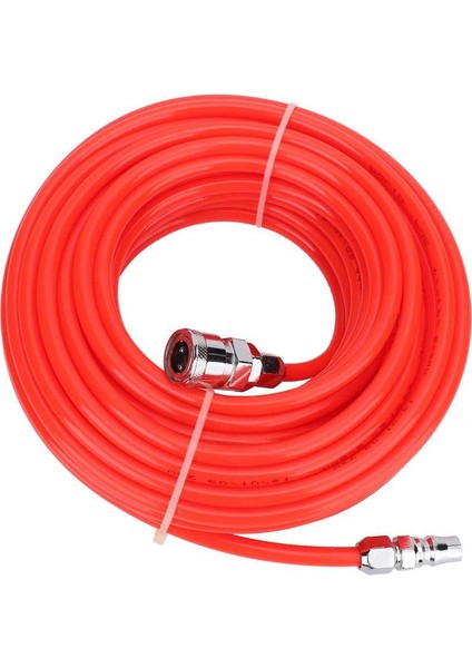 Aşınma ve Dayanıklı 5X8MM Yüksek Basınçlı Esnek Hava Kompresörü Hortumu, Endüstriyel Ev Için Erkek Dişi Hızlı Bağlantılı 15M Kırmızı(Yurt Dışından) fırsatları