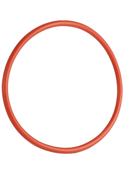 70 mm Dış Çap 3 mm Kalınlığında Esnek Silikon O Ring Contası Tuğla Kırmızı