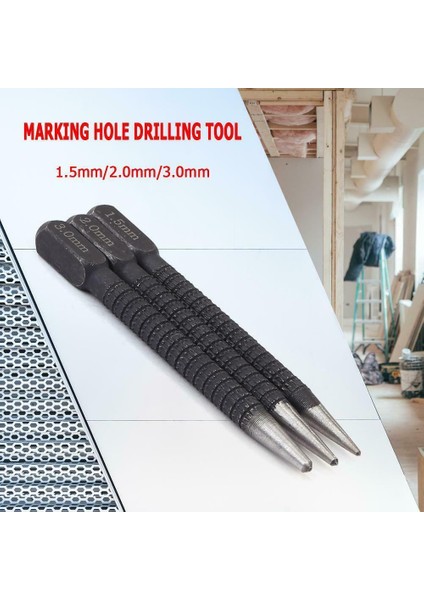 Sondaj Konumlandırma Için Alaşımlı Çelik Metal Ahşap Delme Için 3 Adet Yüksek Hassasiyetli Konumlandırma Merkezi Punch(Yurt Dışından)