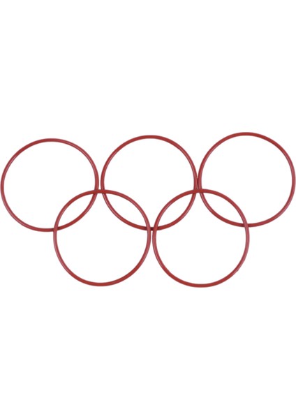 10 Adet Endüstriyel Silikon O Ring Conta 55MM x 60MM x 2.5mm fırsatları