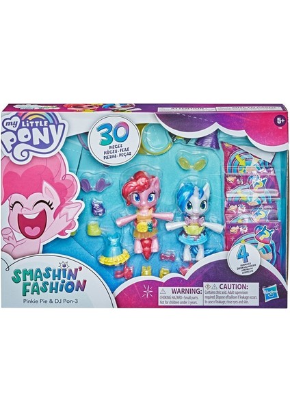 F1286 My Little Pony Smashin' Fashion Party 2'li Paket +5 Yaş