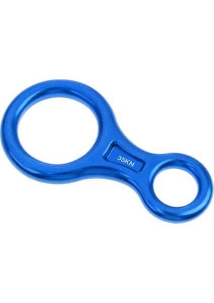 35KN Şekil 8 Tırmanma Dağcılık Rappelling Yüzük Belay Cihazı Mavi (Yurt Dışından) fiyatları