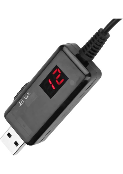 Usb'den Dc'ye Güçlendirme Kablosu Yönlendirici Yükseltici Voltaj Dönüştürücü Ekran 9V/12V fırsatları