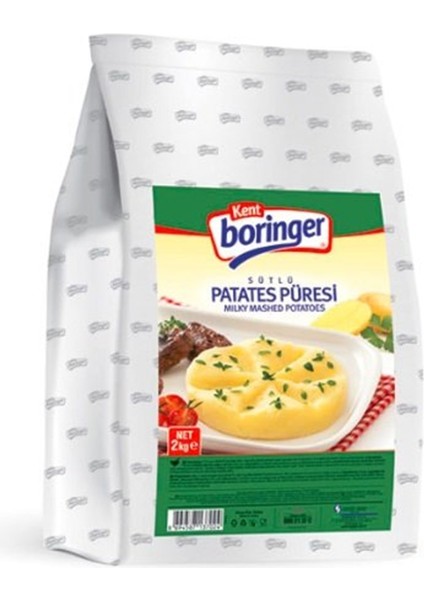 Kent Boringer Sütlü Patates Püresi 2 kg