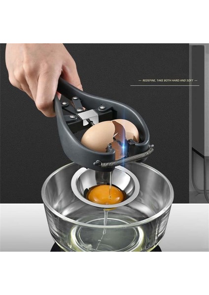 Paslanmaz Çelik Yumurta Beyaz Ayırıcı Araçları Yumurta Sarısı Filtre Yumurta Açacağı Mutfak Aksesuarları Ayırma Huni Kaşık Yumurta Bölücü | Yumurta Çırpıcı (Yurt Dışından) fiyatları