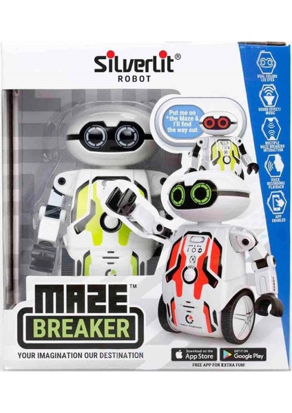 Robot Yapay Zekalı Maze Breaker Robot 88044 Yeşil