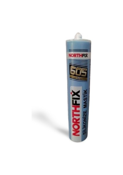 605 Silikonize Beyaz Mastik 310 ml