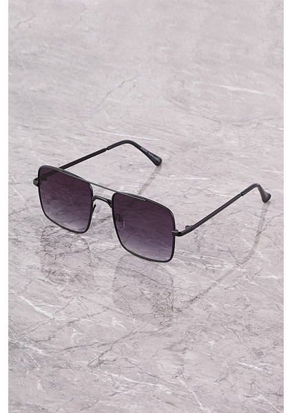 PL21UG001R02 Siyah Unisex Güneş Gözlüğü