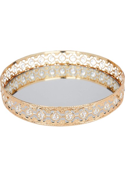 SunniMix Modern Aynalı Vanity Tepsi Parfüm Şişesi Dekoratif Takı Tepsisi Deco Bakımı fiyatları