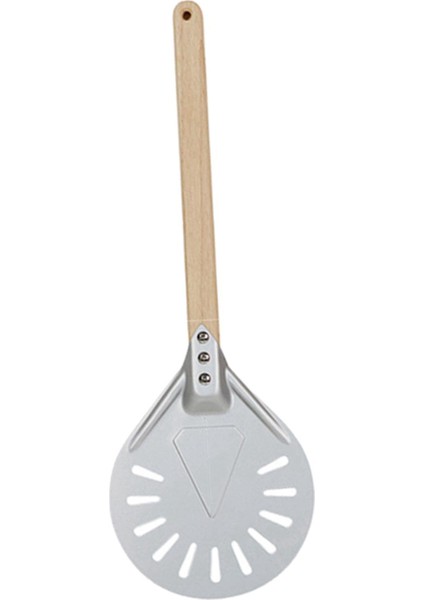 SunniMix 7/8/9 Inç Delikli Pizza Tornalama Kabuğu Ahşap Uzun Saplı Fırın Accs 9 Inç 60 cm