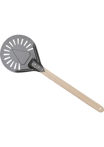 SunniMix Pizza Peel Anodize Alüminyum Delikli Pizza Kürek Baker Çıkarılabilir Kolu 9in 40 cm