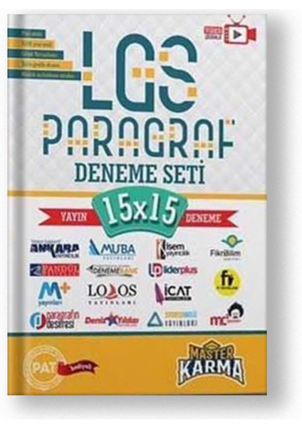 Lgs Paragraf Deneme Seti 15X15 Deneme