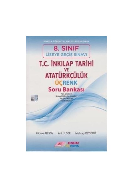 8. Sınıf Lgs T.c Inkılap Tarihi ve Atatürkçülük Soru Bankası