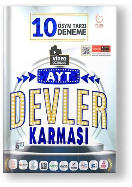 AYT Devler Karması 10 Deneme Sınavı Yeni