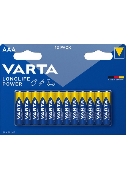 Hıgh Energy AAA Ince Pil Alkaline 12'li