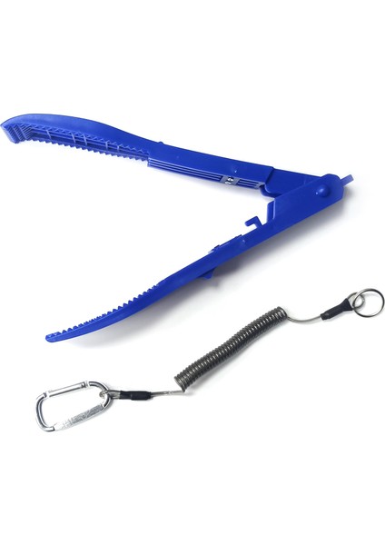 Plastik Lrf Maşası Karabinalı - Mavi