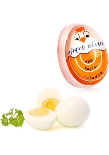 Yumurta Zamanlayıcı Renkli Dublör Yumurta