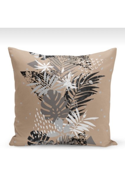 Bohem Motif Desenli Dekoratif Kırlent Kılıfı