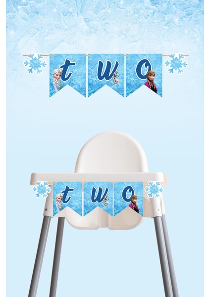 Frozen Karlar Ülkesi Two 2 Banner (Kalın Kağıt)