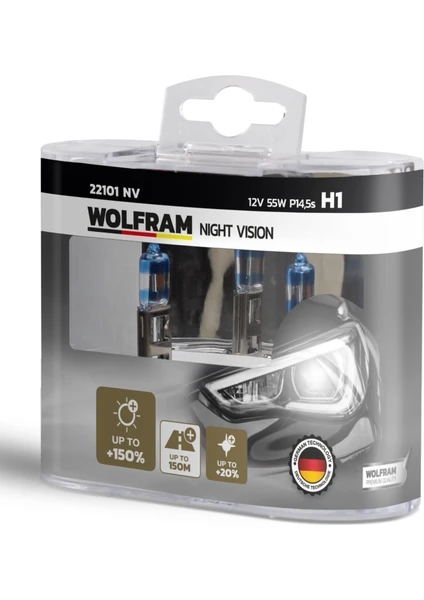 H1 Night Vision 12V 55W P14,5S