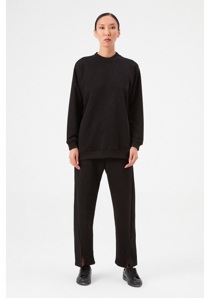 AÇELYAOKCU Boyfriend Bisiklet Yaka Sweatshirt