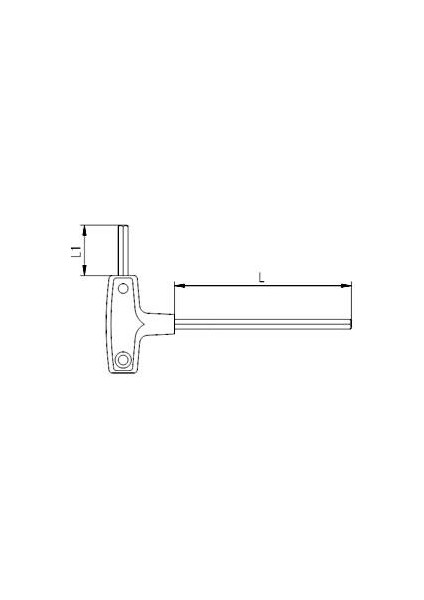 Izeltaş T Tipi Allen Anahtar 8mm fiyatları