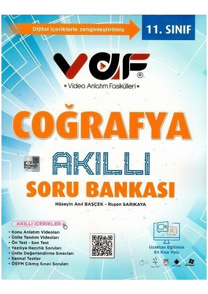 11. Sınıf Coğrafya Akıllı Soru Bankası