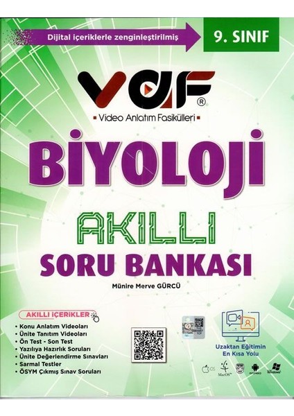 9. Sınıf Biyoloji Akıllı Soru Bankası